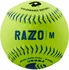 DeMarini Razzo Classic M WTDRZMS12UB 12 Inch USSSA Synthetic Leather Slowpitch Softball -Base Ball Pro World demarini razzo classic m wtdrzms12ub 12 inch usssa synthetic leather slowpitch softball 2