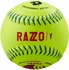 DeMarini Razzo Classic Y WTDRZYL12UB 12 Inch USSSA Leather Slowpitch Softball -Base Ball Pro World demarini razzo classic y wtdrzyl12ub 12 inch usssa leather slowpitch softball 2