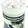 JUGS B5210 Bucket Of Pearl Leather Baseballs -Base Ball Pro World jugs b5210 bucket of pearl leather baseballs 8
