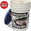 Jugs Pearl Youth League Leather Baseball 4 Dozen Balls W/ Bucket B5215 -Base Ball Pro World jugs pearl youth league leather baseball 4 dozen balls w bucket b5215 7