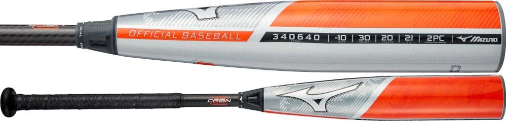 2023 Mizuno B23-CRBN2 USSSA Balanced Baseball Bat (-10oz) 340640