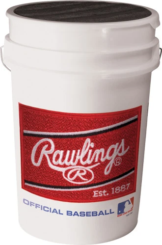 Rawlings Bucket Combo BBLOGOCOMBO Bucket With 3 Dozen HQ4Sports Logo Baseballs 3 Rawlings Bucket Combo BBLOGOCOMBO Bucket With 3 Dozen HQ4Sports Logo Baseballs