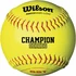 Wilson Champion Series WTA9031BASA 12 Inch Leather Softball - ASA Approved -Base Ball Pro World wilson champion series wta9031basa 12 inch leather softball asa approved 11